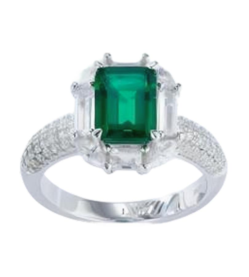 925 Silver Electroplating 18k Gold Diamond Ring
