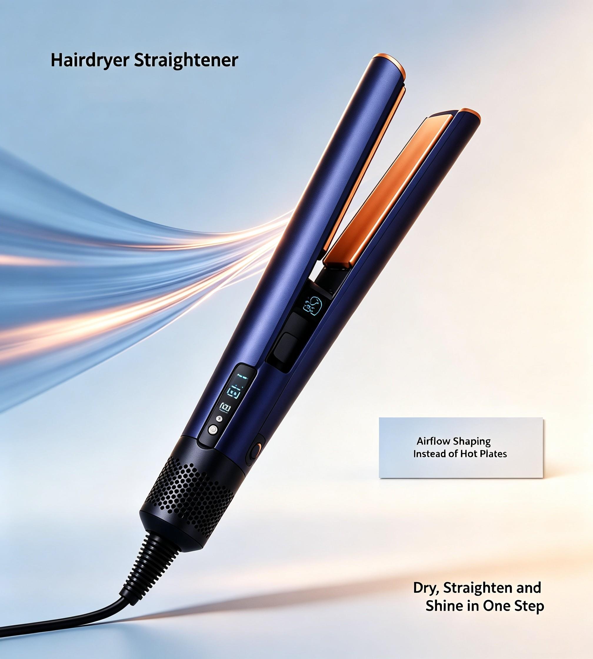 Hair Dryer Straightener