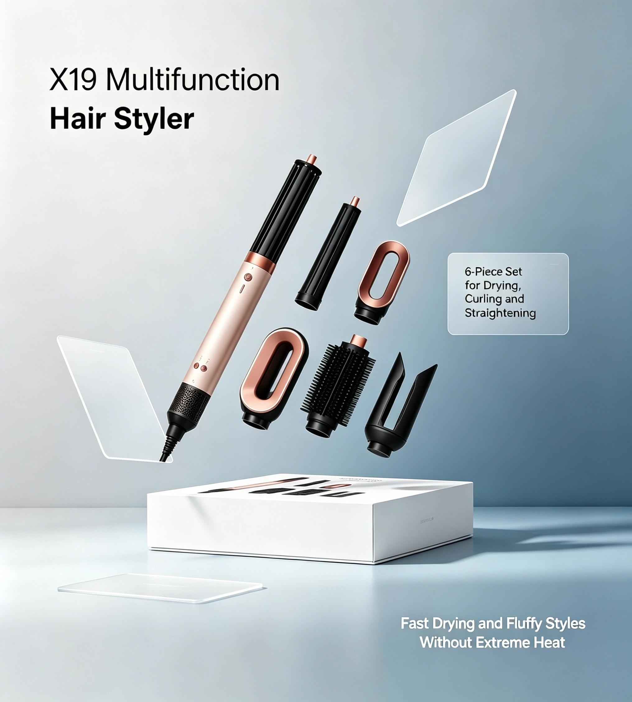 Multifunction Hair Styler (6 pcs)