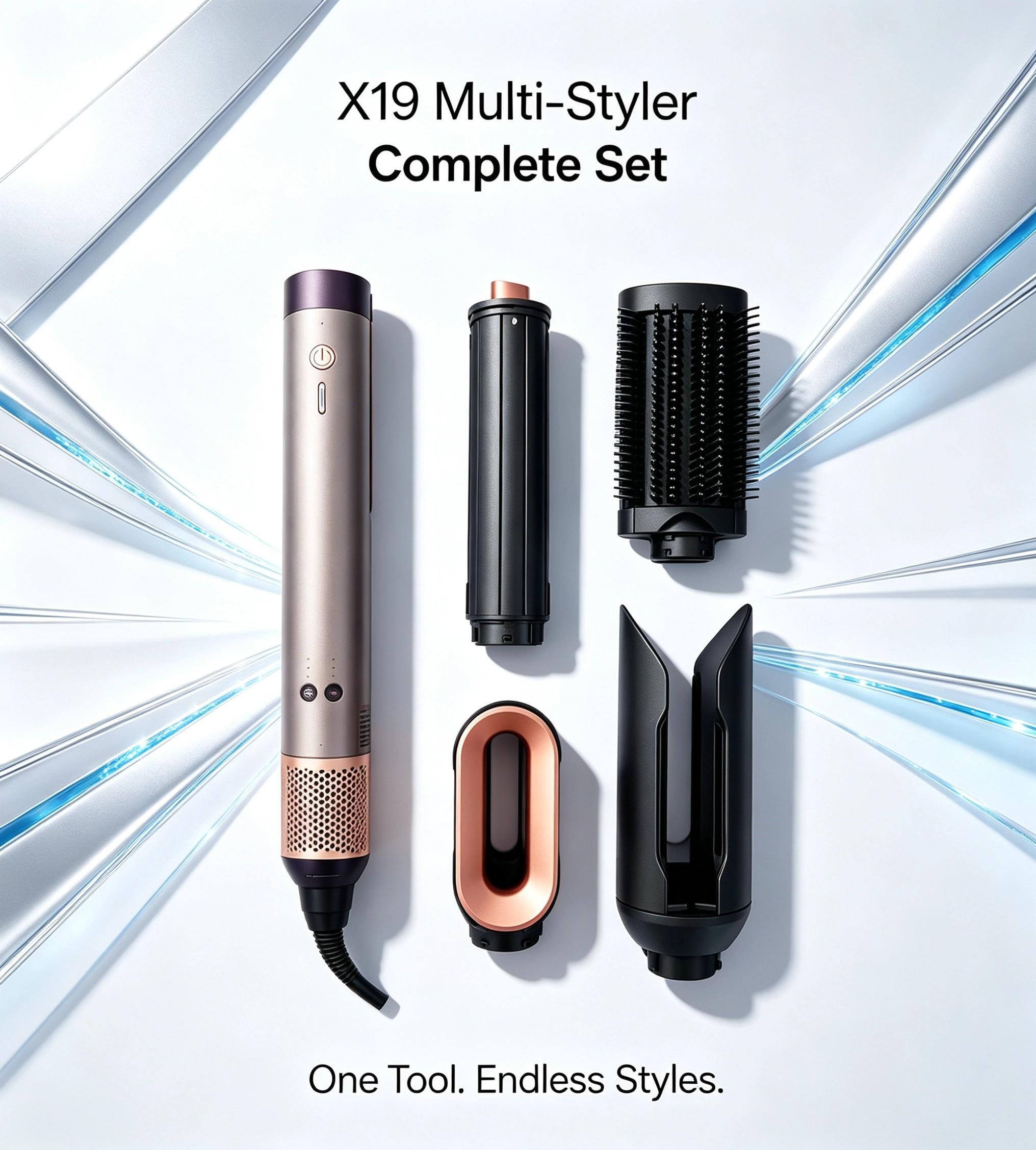 Multifunction Hair Styler (4 pcs)