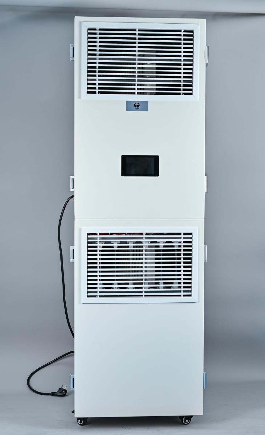 Vertical Double Air Duct Physical Air Disinfection Machine